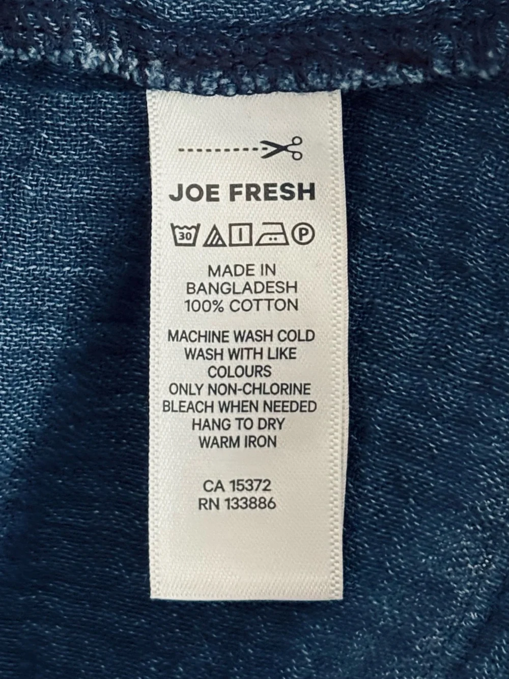 NWT Joe Fresh Women’s Size 2X Dark Blue V-Neck Tank 100% Cotton Casual Top - Picture 12 of 16